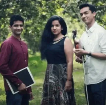 Dr. Bindu Subramaniam, Dr. Ambi Subramaniam, and Mahesh Raghvan.